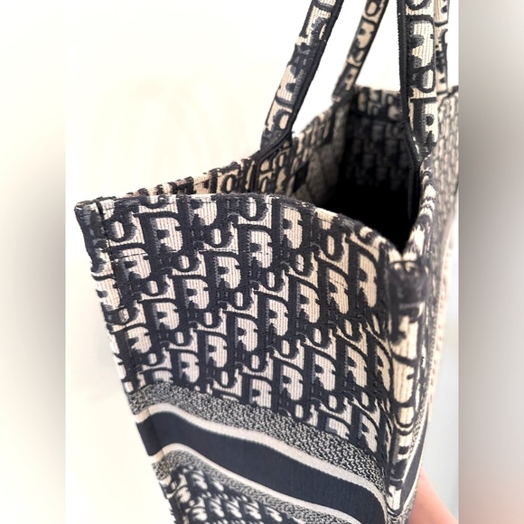 Pristine Christian Dior Large Book Tote - Picture 6 of 8